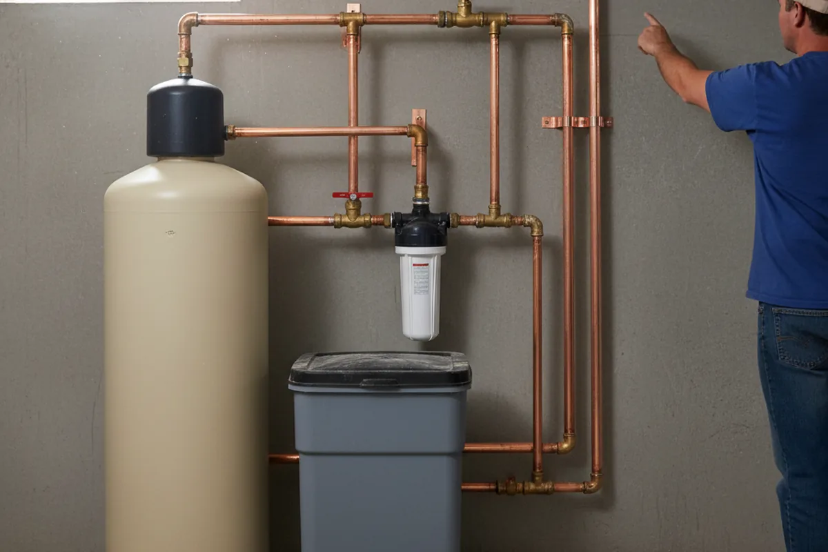 Whole-house water treatment system installed in Macedonia